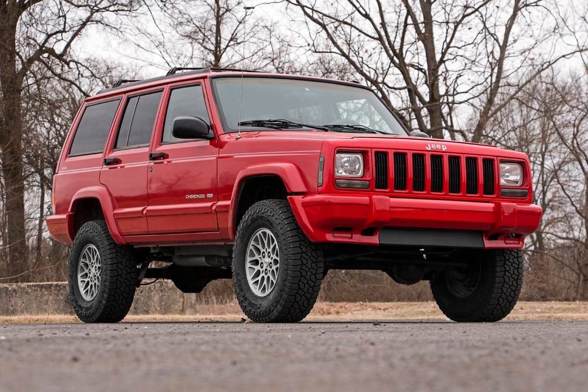 3 Inch Lift Kit | Series II | RR Springs | Jeep Cherokee XJ 2WD/4WD (84-01) | 630XN2