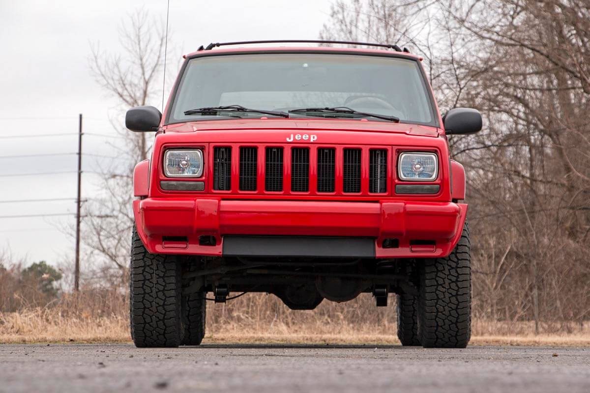 3 Inch Lift Kit | Series II | RR Springs | V2 | Jeep Cherokee XJ (84-01) | 630X70