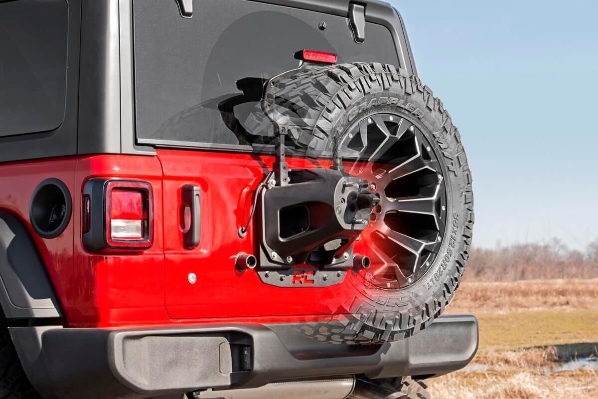 Tire Carrier Relocation Plate | No Prox | Jeep Wrangler JL (21-24)/Wrangler Unlimited (18-25)  | 10529