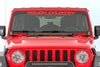 LED Light Kit | Hood Mount | 30" Black Single Row | Jeep Gladiator JT/Wrangler JL (18-25) | 70054