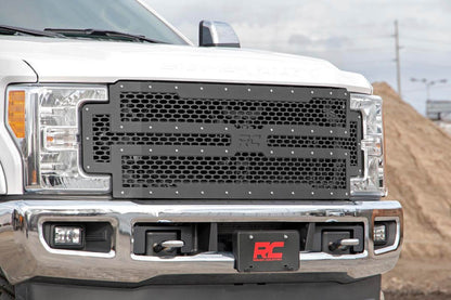 Mesh Grille | Ford F-250/F-350 Super Duty 2WD/4WD (2017-2019) | 70213