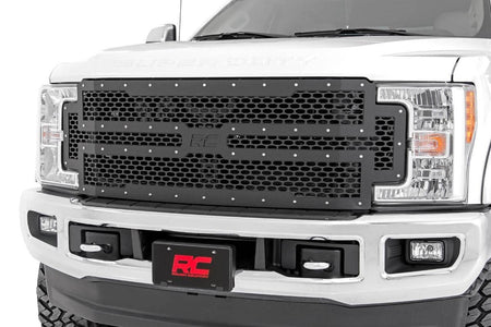 Mesh Grille | Ford F-250/F-350 Super Duty 2WD/4WD (2017-2019) | 70213