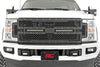 Mesh Grille | 12" Dual Row LED | Black | Ford F-250/F-350 Super Duty (17-19) | 70216