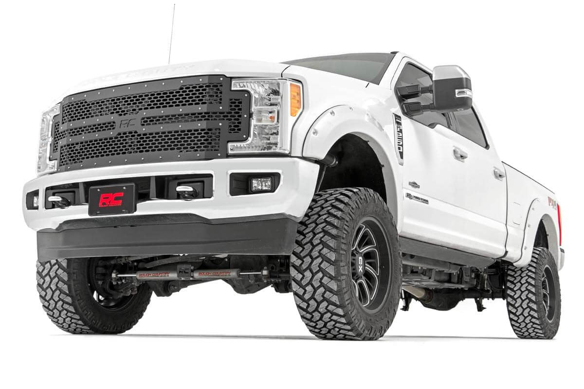 Mesh Grille | Ford F-250/F-350 Super Duty 2WD/4WD (2017-2019) | 70213