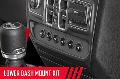 MLC-6 | Muliple Light Controller | Lower Dash | Jeep Wrangler JL/Wrangler Unlimited (18-25) | 70964