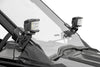 LED Light Kit | "A" Pillar Mount | 2" Black Pair | White DRL | Polaris RZR PRO XP  | 93080