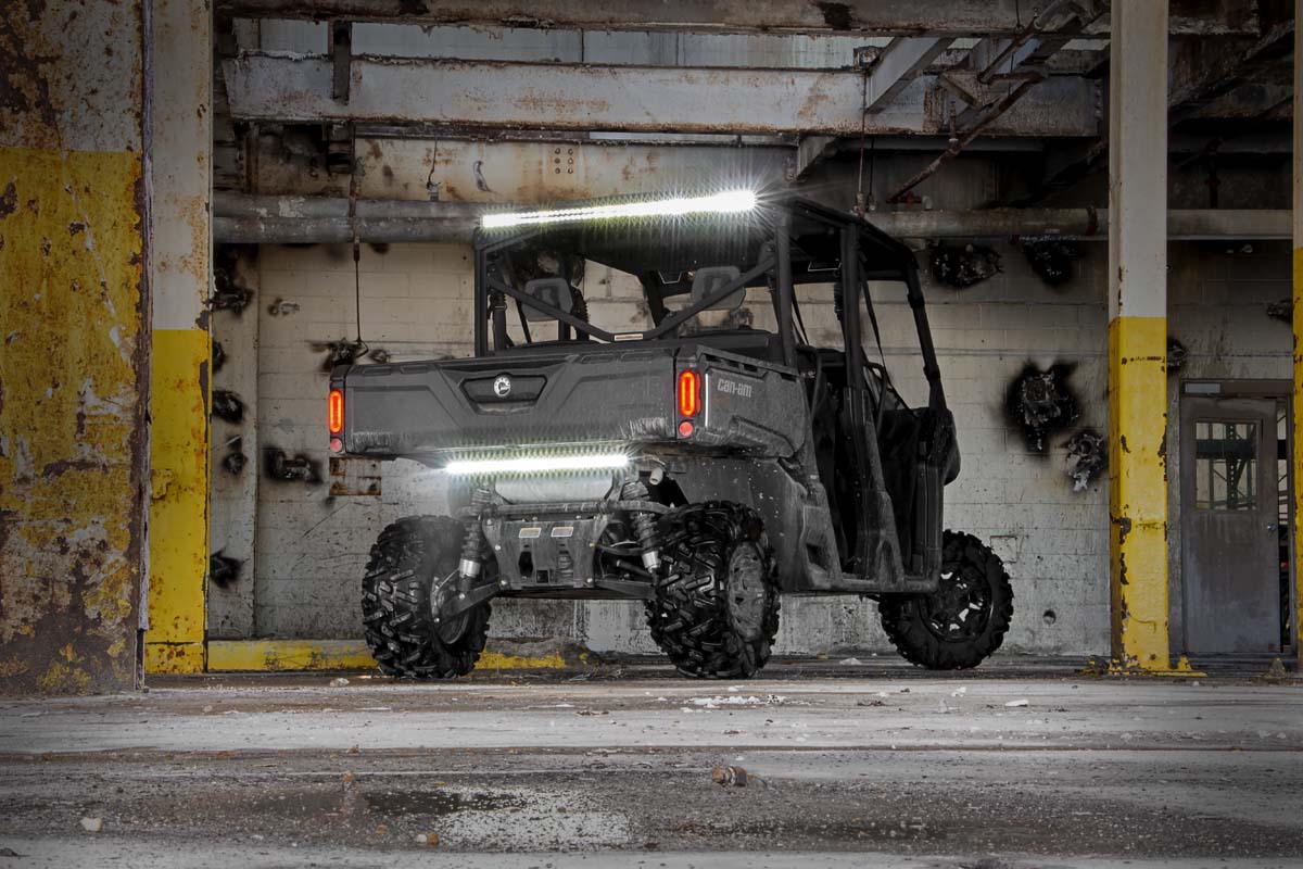 LED Light Kit | Cab Mount | 50" Black Dual Row | Can-Am Defender MAX HD10  | 71019