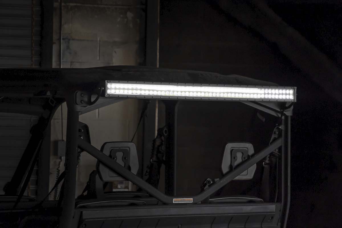 LED Light Kit | Cab Mount | 50" Black Dual Row | Can-Am Defender MAX HD10  | 71019