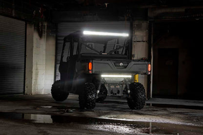 LED Light Kit | Cab Mount | 50" Black Dual Row | Can-Am Defender MAX HD10  | 71019