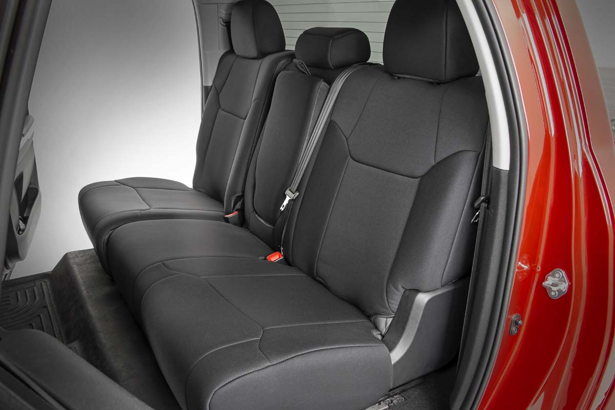 Seat Covers | FR w/ Console Cover and Rear | Toyota Tundra 2WD/4WD (14-21) | 91027A