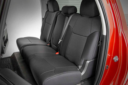 Seat Covers | FR w/ Console Cover and Rear | Toyota Tundra 2WD/4WD (14-21) | 91027A