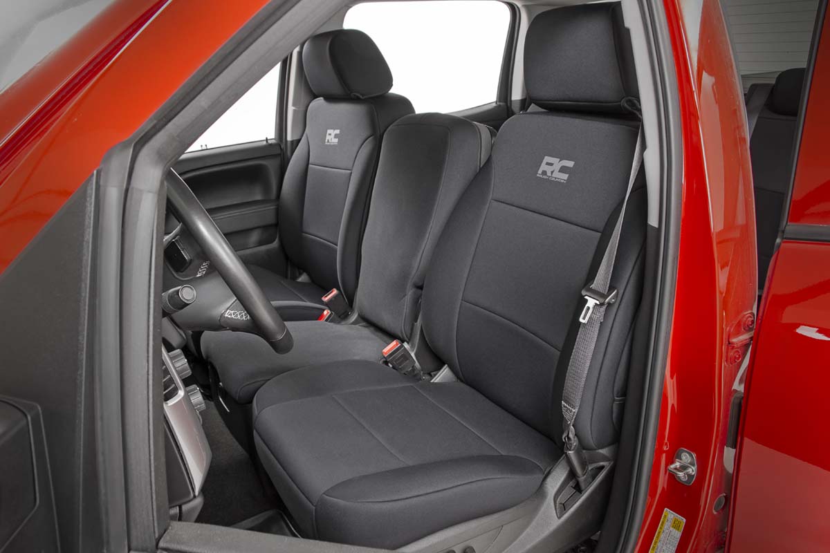 Seat Covers | FR 40/20/40 & Rear | Chevy/GMC 1500 (14-18 & Classic) | 91025