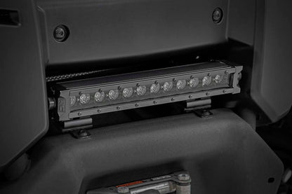 12 Inch Black Series LED Light Bar | Single Row | Amber DRL | 70712BLDRLA