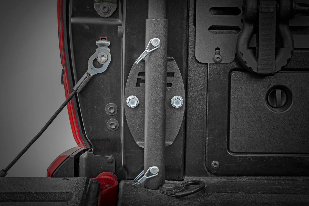 Flag Pole Holder | Bed Rail | w/ Flag | 117503