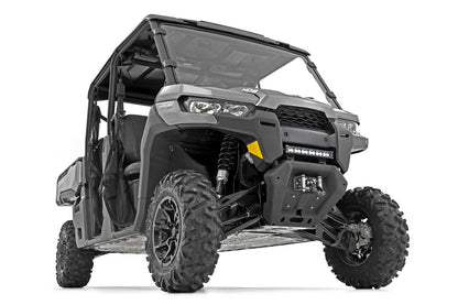 Rough Country | LED Light | Bumper Mount | 12" Black Single Row | Can-Am Defender HD 8/HD 9/HD 10 | 97001