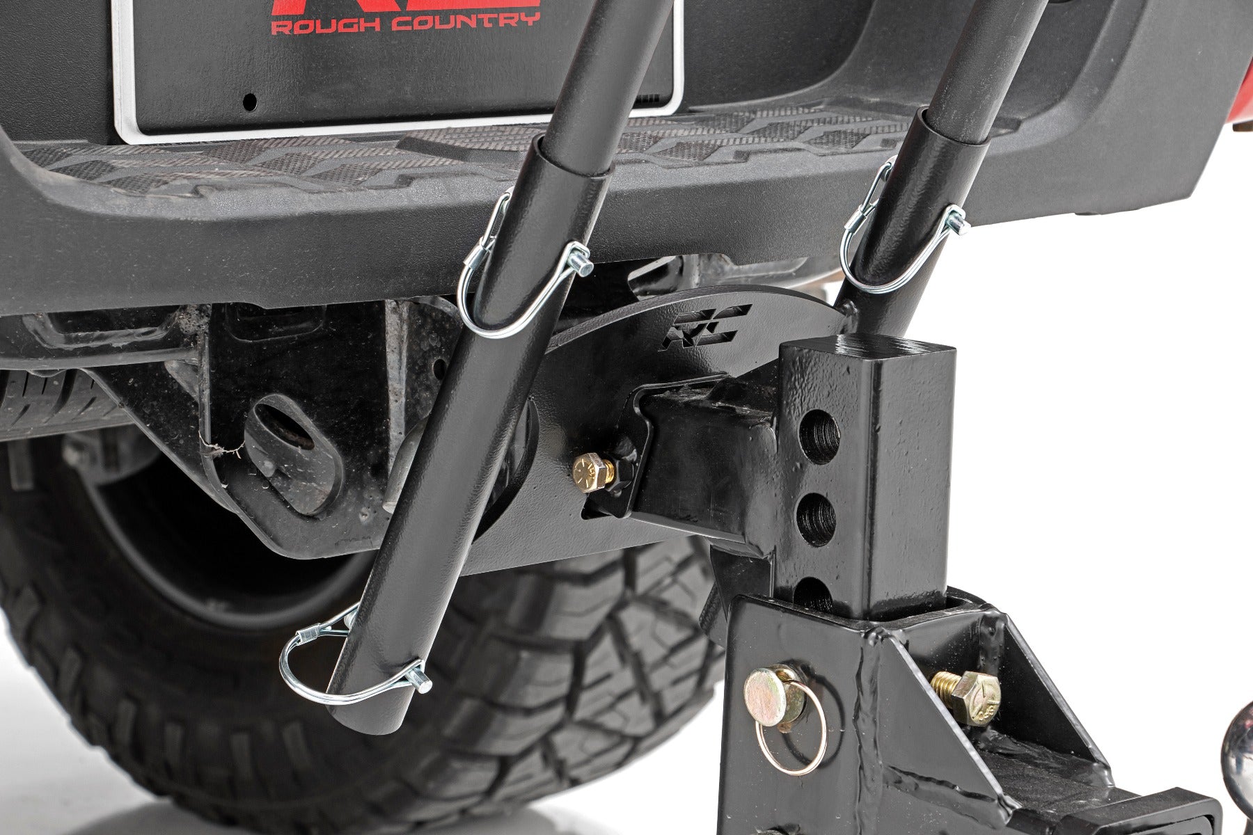 Flag Pole Holder | Dual | 2 Inch Hitch | w/ Flag Poles | 117504