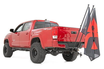 Flag Pole Holder | Dual | 2 Inch Hitch | 117500