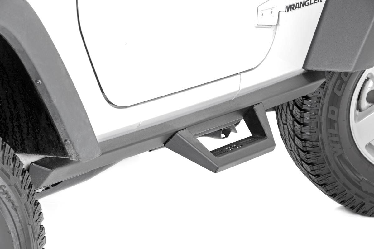 Contoured Drop Steps | 2 Door | Jeep Wrangler JK 4WD (2007-2018) | 90763