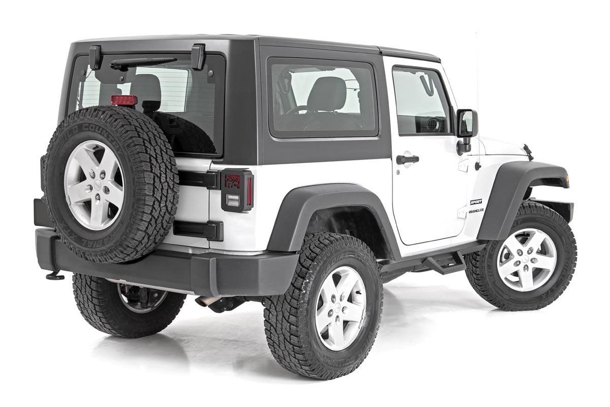 Contoured Drop Steps | 2 Door | Jeep Wrangler JK 4WD (2007-2018) | 90763