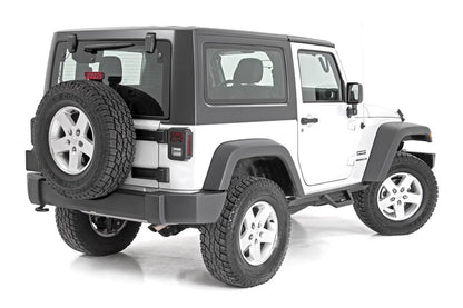 Contoured Drop Steps | 2 Door | Jeep Wrangler JK 4WD (2007-2018) | 90763