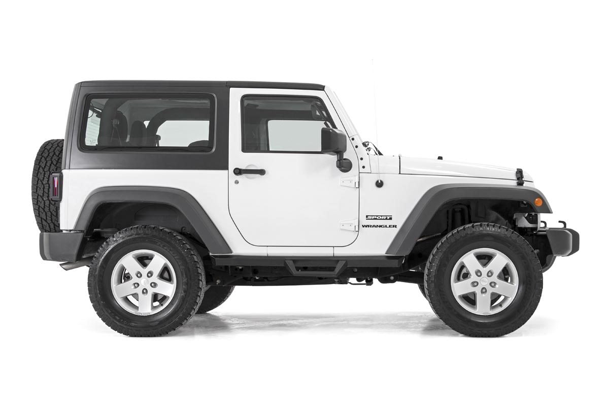 Contoured Drop Steps | 2 Door | Jeep Wrangler JK 4WD (2007-2018) | 90763