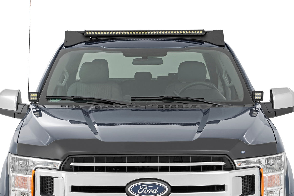 LED Light | Ditch Mount | 2" Chrome Pair | Wide Angle | Ford F-150 (15-24) | 71033