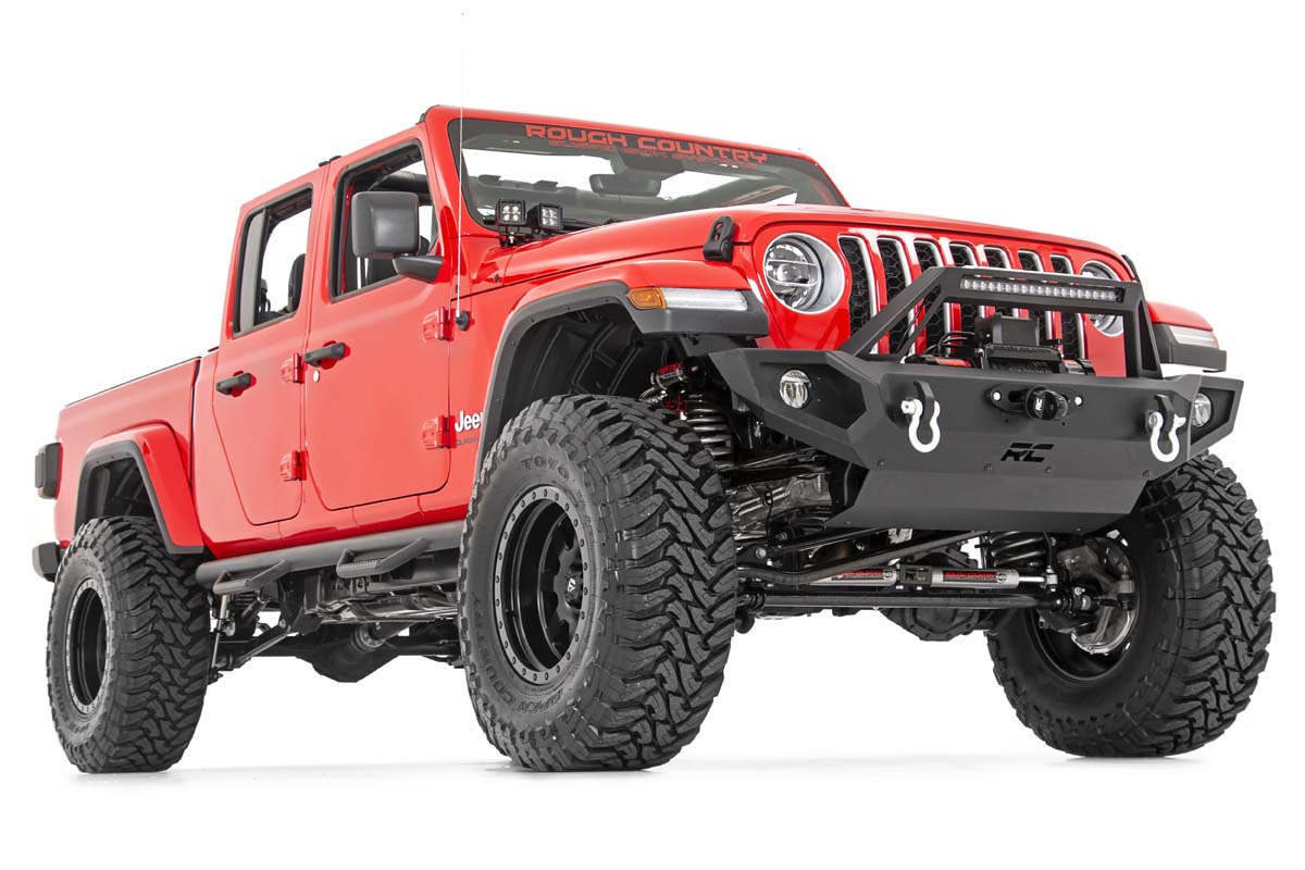 LED Light Kit | Quad | Cowl Mount | 2" Black | White DRL | Jeep Gladiator JT/Wrangler JL (18-25) | 70824