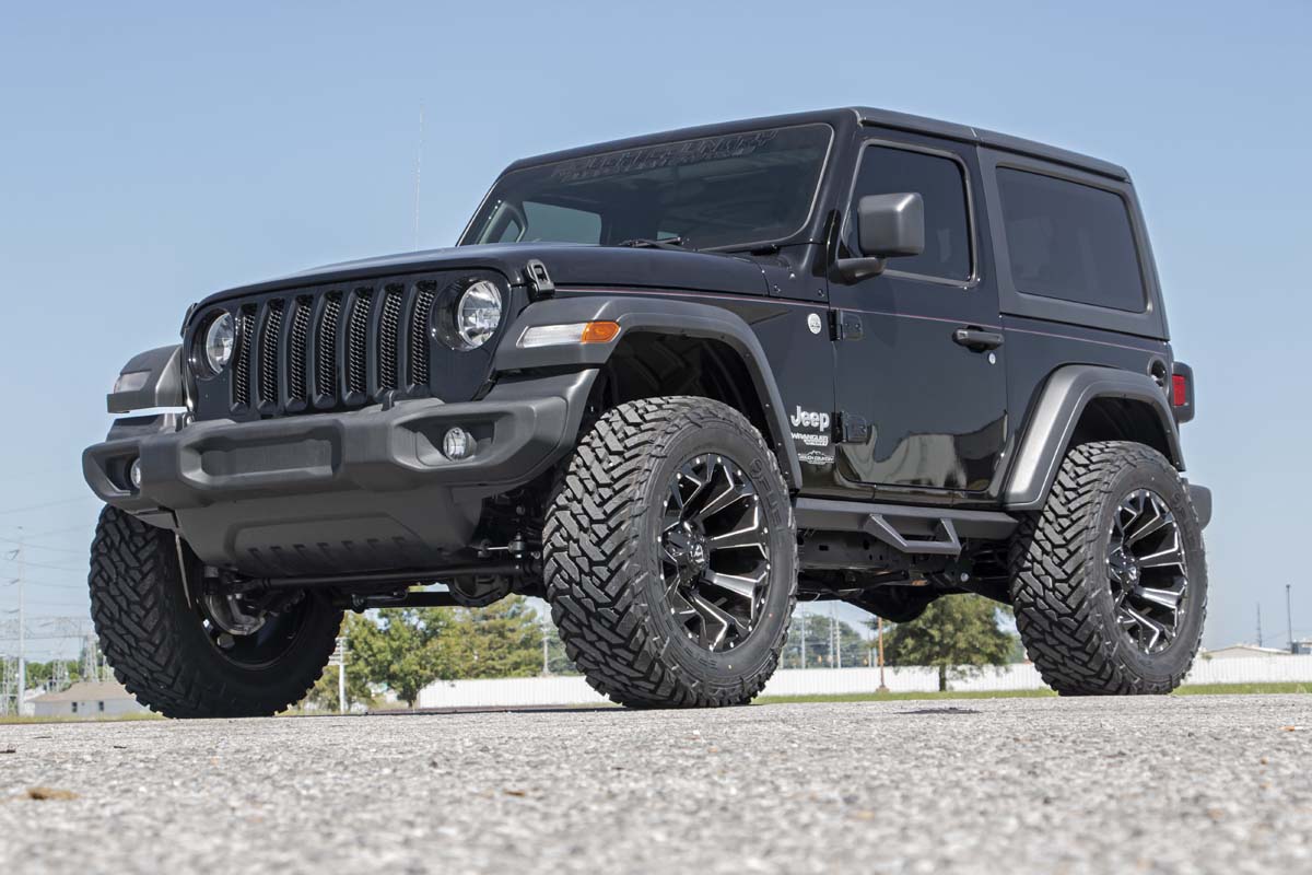 Contoured Drop Steps | 2 Door | Jeep Wrangler JL 4WD (2018-2025) | 90761