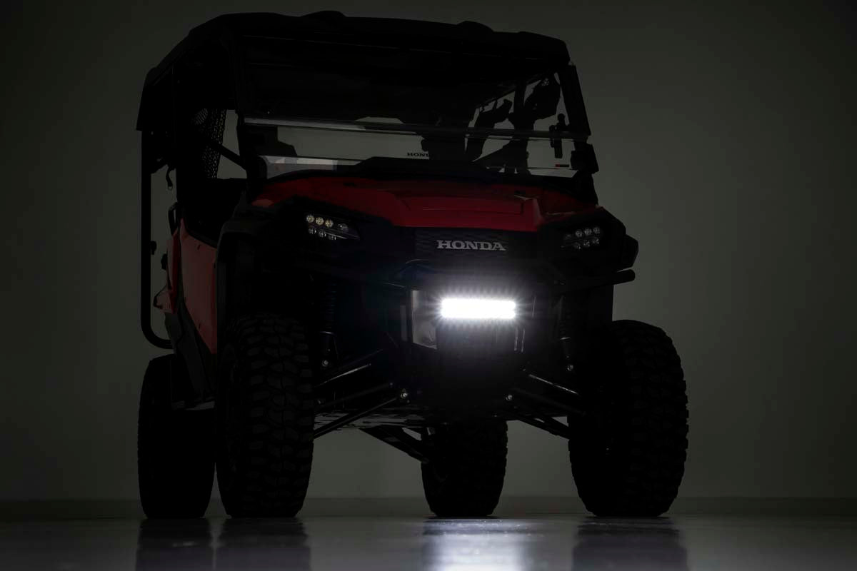 LED Light Kit | Bumper Mount | 10" Black Slimline Pair | Honda Pioneer 1000  | 92004
