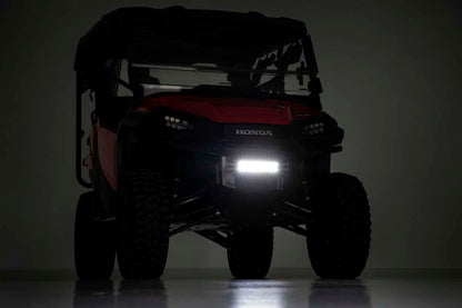 LED Light Kit | Bumper Mount | 10" Black Slimline Pair | Honda Pioneer 1000  | 92004