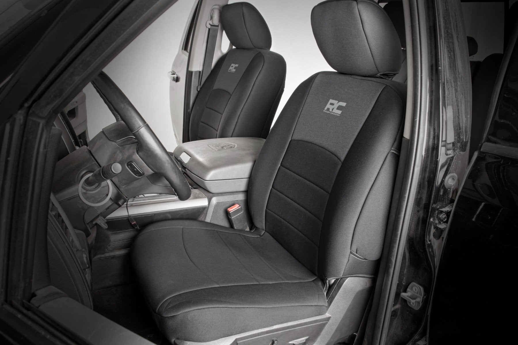 Seat Covers | FR Bucket RR Full Bench | Ram 1500 (09-18) 2500/3500 (10-18) | 91068