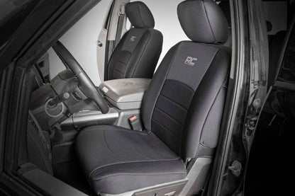 Seat Covers | FR Bucket RR w/Arm Rest | Ram 1500/2500/3500 2WD/4WD (10-18) | 91029