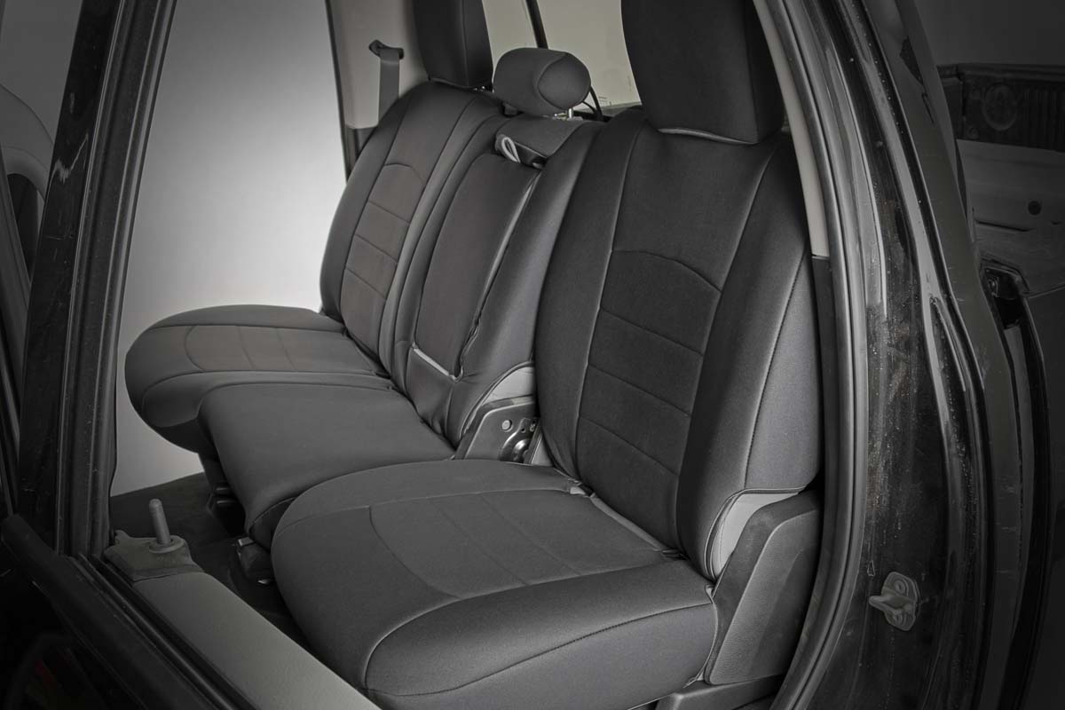 Seat Covers | FR Bucket RR w/Arm Rest | Ram 1500/2500/3500 2WD/4WD (10-18) | 91029