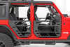 Tubular Doors | Front and Rear | Jeep Gladiator JT/Wrangler JL 4WD (18-25) | 10619