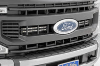 LED Light Kit | Grille Mount | 10 Inch Black | Slimline | Ford F-250 Super Duty (20-22) | 70898