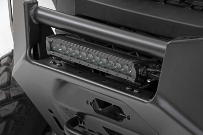 LED Light Kit | Bumper Mount | 12" Black Single Row | White DRL | Polaris Ranger XP 1000  | 93027