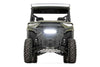 LED Light Kit | Bumper Mount | 12" Black Single Row | White DRL | Polaris Ranger XP 1000  | 93027