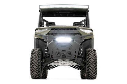LED Light Kit | Bumper Mount | 12" Black Single Row | Polaris Ranger XP 1000  | 93014