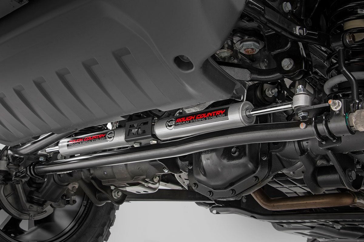 N3 Steering Stabilizer | Dual | 2.5-8 Inch Lift | Jeep Gladiator JT/Wrangler JL (18-25) | 87304