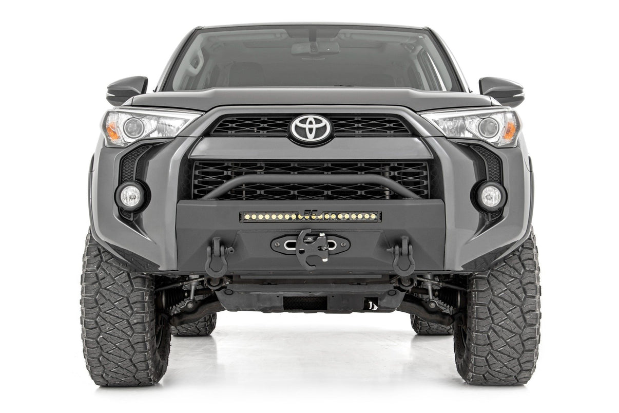 Front Bumper | Hybrid | 20" Blk LED | Amber | Toyota 4Runner 2WD/4WD (14-24) | 10746