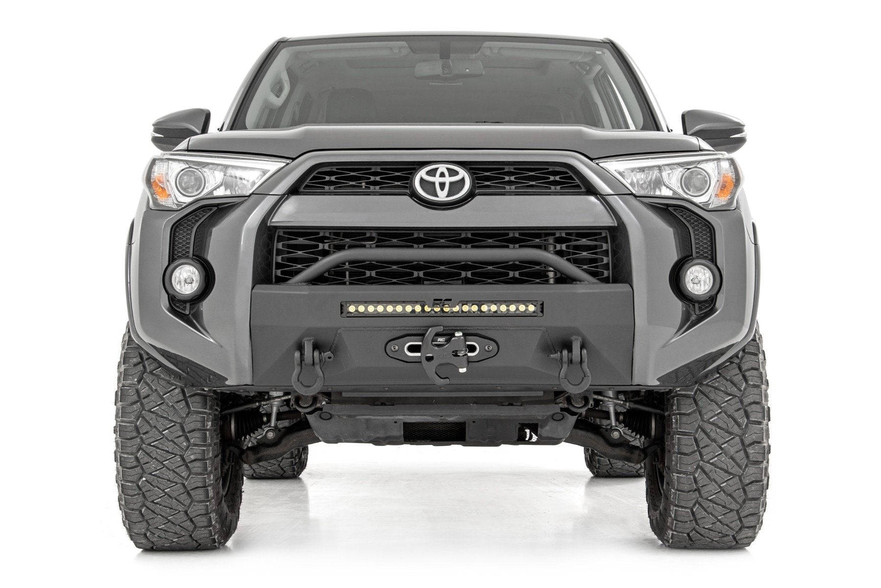Front Bumper | Hybrid | 20" Blk LED | Amber | Toyota 4Runner 2WD/4WD (14-24) | 10746