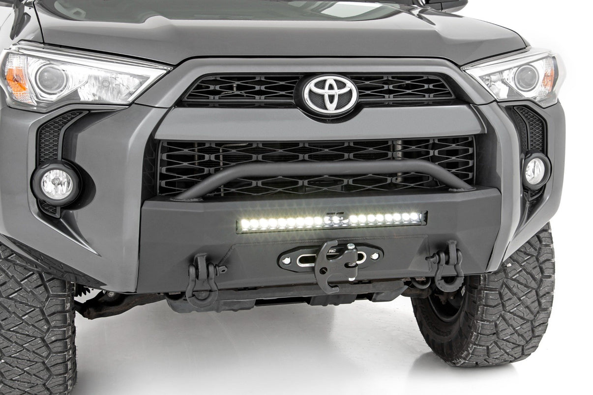Front Bumper | Hybrid | 20" Blk LED | Amber | Toyota 4Runner 2WD/4WD (14-24) | 10746