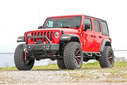Contoured Drop Steps | 4 Door | Jeep Wrangler JL (21-24)/Wrangler Unlimited (18-25)  | 90769A