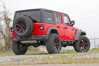 Contoured Drop Steps | 4 Door | Jeep Wrangler JL (21-24)/Wrangler Unlimited (18-25)  | 90769A