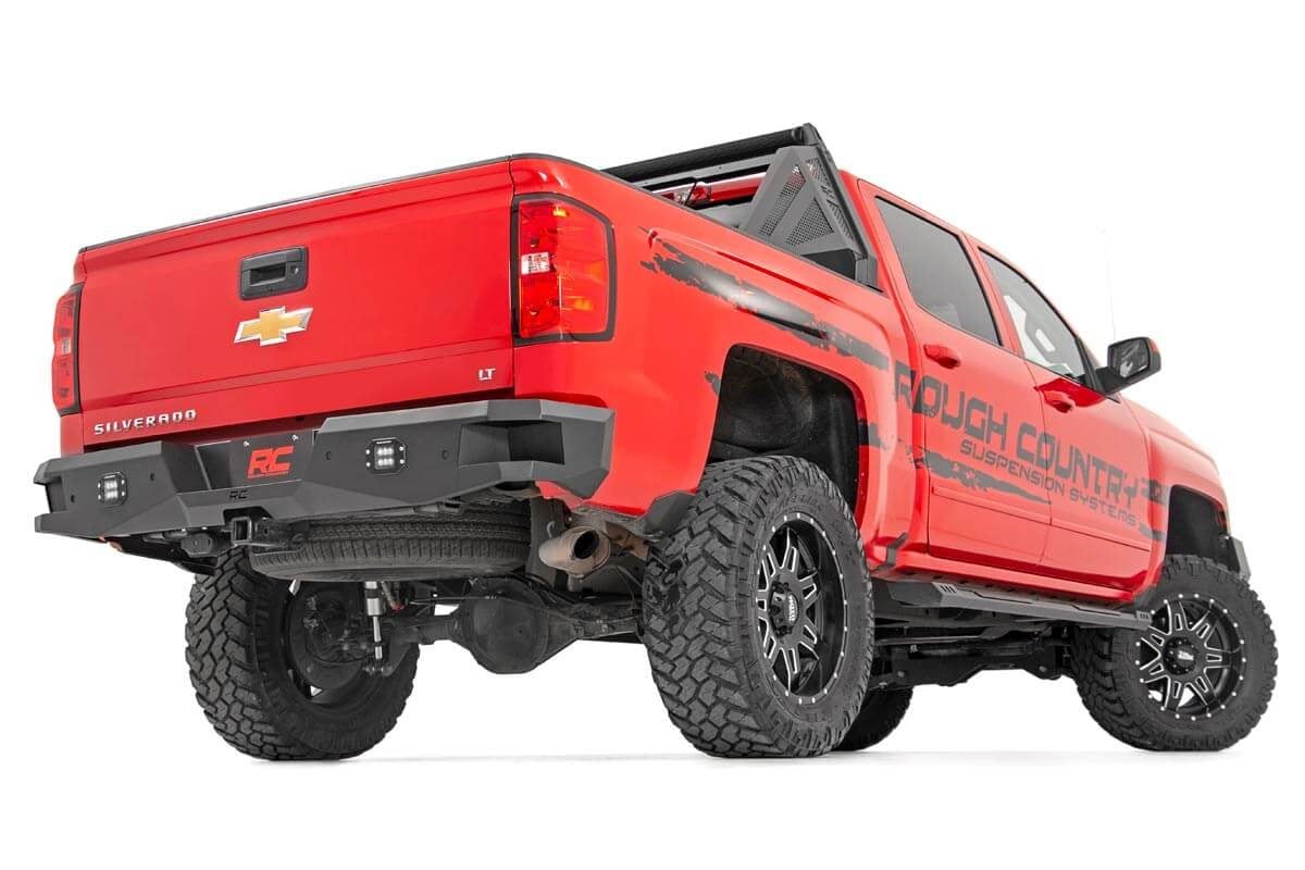 Rear Bumper | LED | Chevy Silverado & GMC Sierra 1500 2WD/4WD (2007-2018 & Classic) | 10773