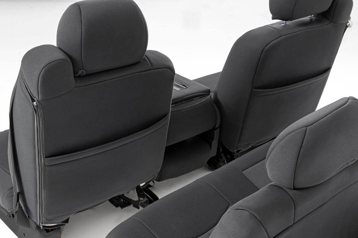 Rear Seat Covers | Full Bench | Chevy/GMC 1500 (99-06 & Classic) | 91014