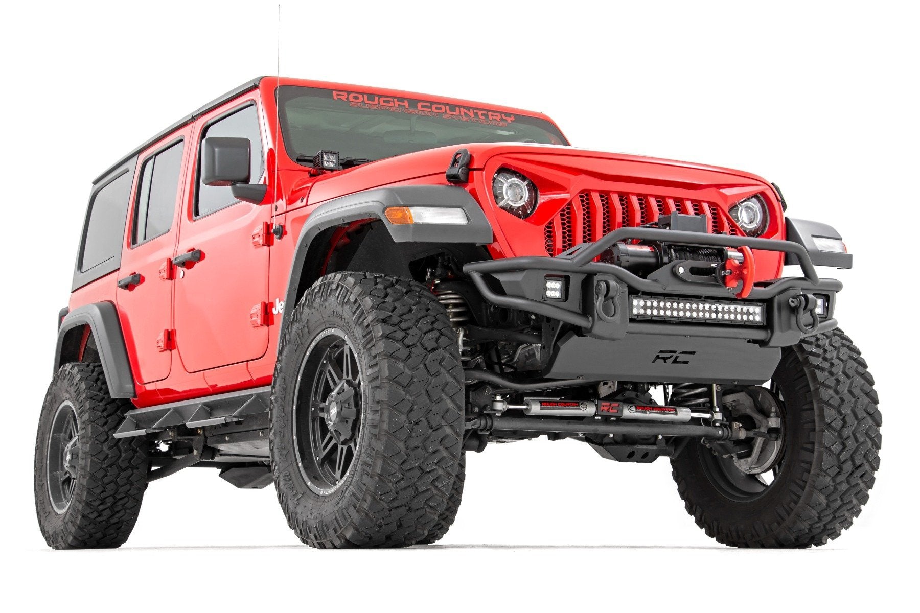 3.5 Inch lift Kit | C/A Drop | FR D/S | Jeep Wrangler Unlimited 4WD (24-25) | 91930