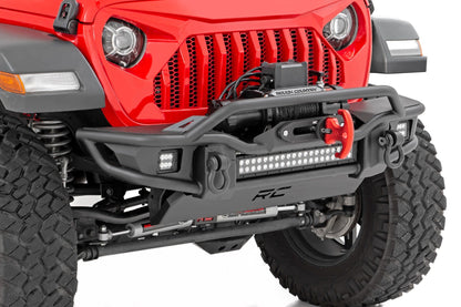 Front Winch Bumper | Tubular | Skid Plate | Jeep Gladiator JT/Wrangler JK & JL/Wrangler Unlimited  | 10647