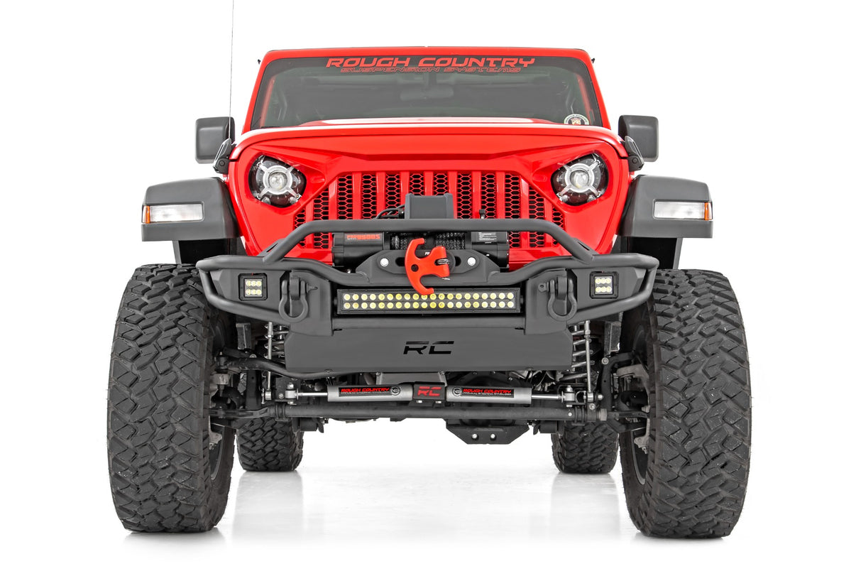 Front Winch Bumper | Tubular | Skid Plate | Jeep Gladiator JT/Wrangler JK & JL/Wrangler Unlimited  | 10647