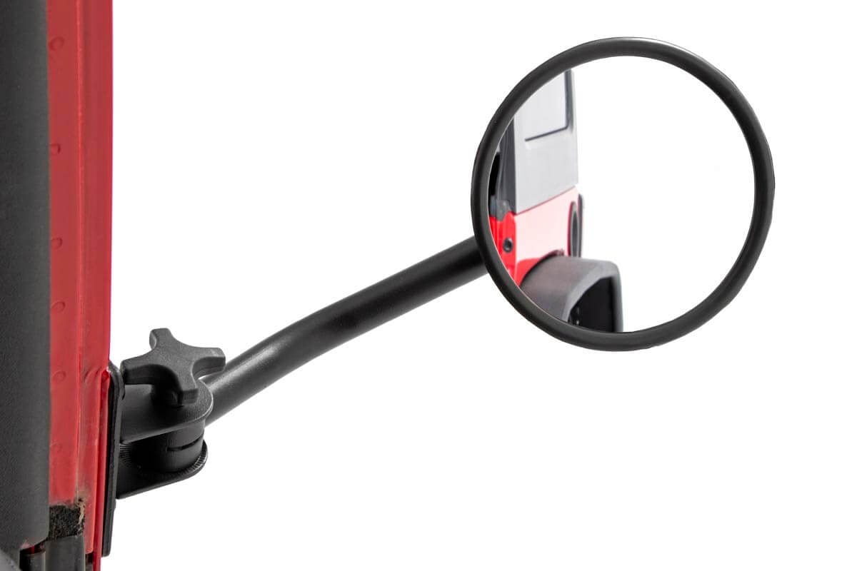 Round Trail Mirror | Jeep Wrangler JK/Wrangler Unlimited  (2007-2018) | 10519A